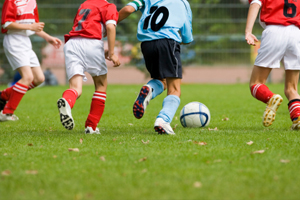 A football match